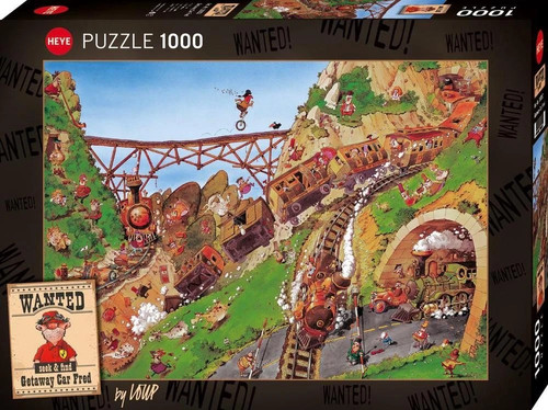 Heye puzzle 1000 pezzi wanted - ,