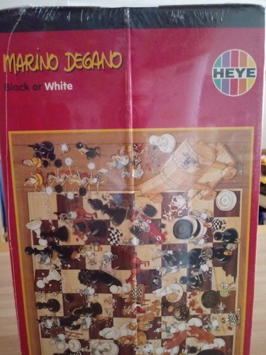 Heye puzzle black white - black,
