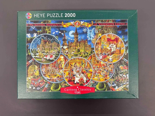 Heye puzzle 2000 crime - puzzle, scene