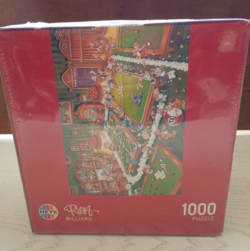 Ryba billiard puzzle 1000 - puzzle, +